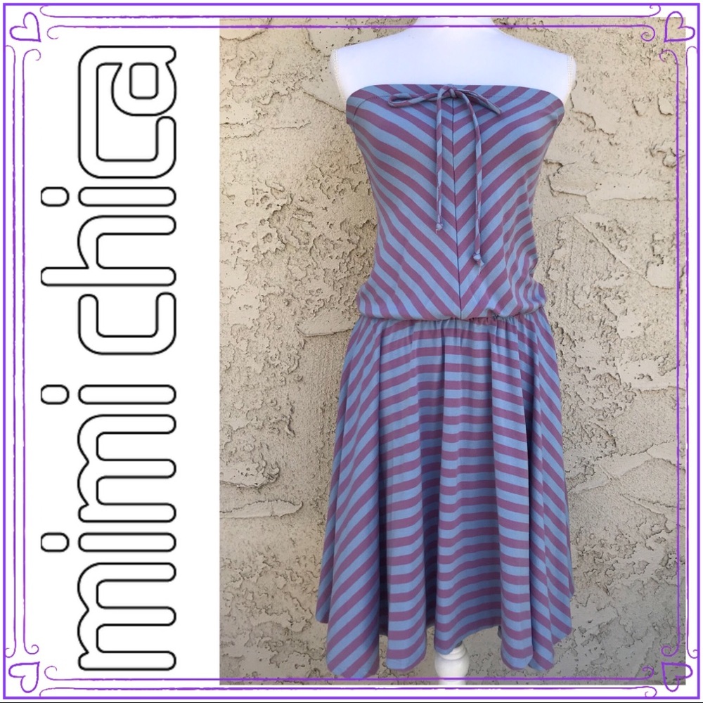 Strapless Summer Dress